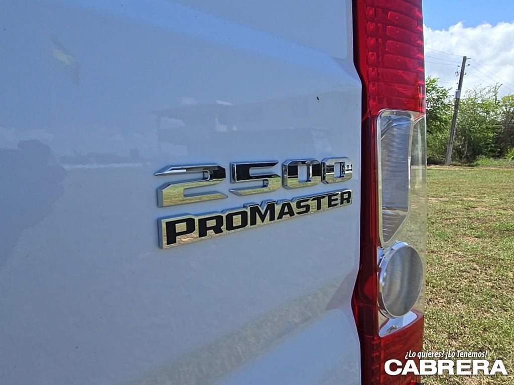 2025 RAM ProMaster Cargo Van Tradesman