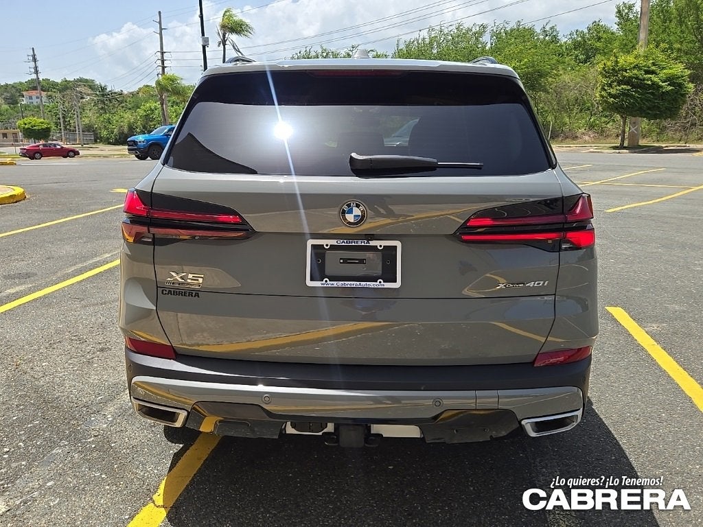 2025 BMW X5 xDrive40i