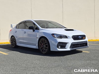 2020 Subaru WRX Premium Series.White