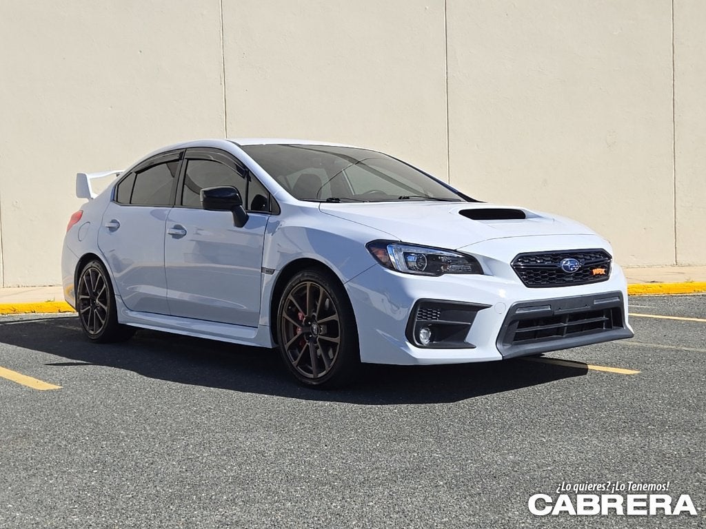 2020 Subaru WRX Premium Series.White