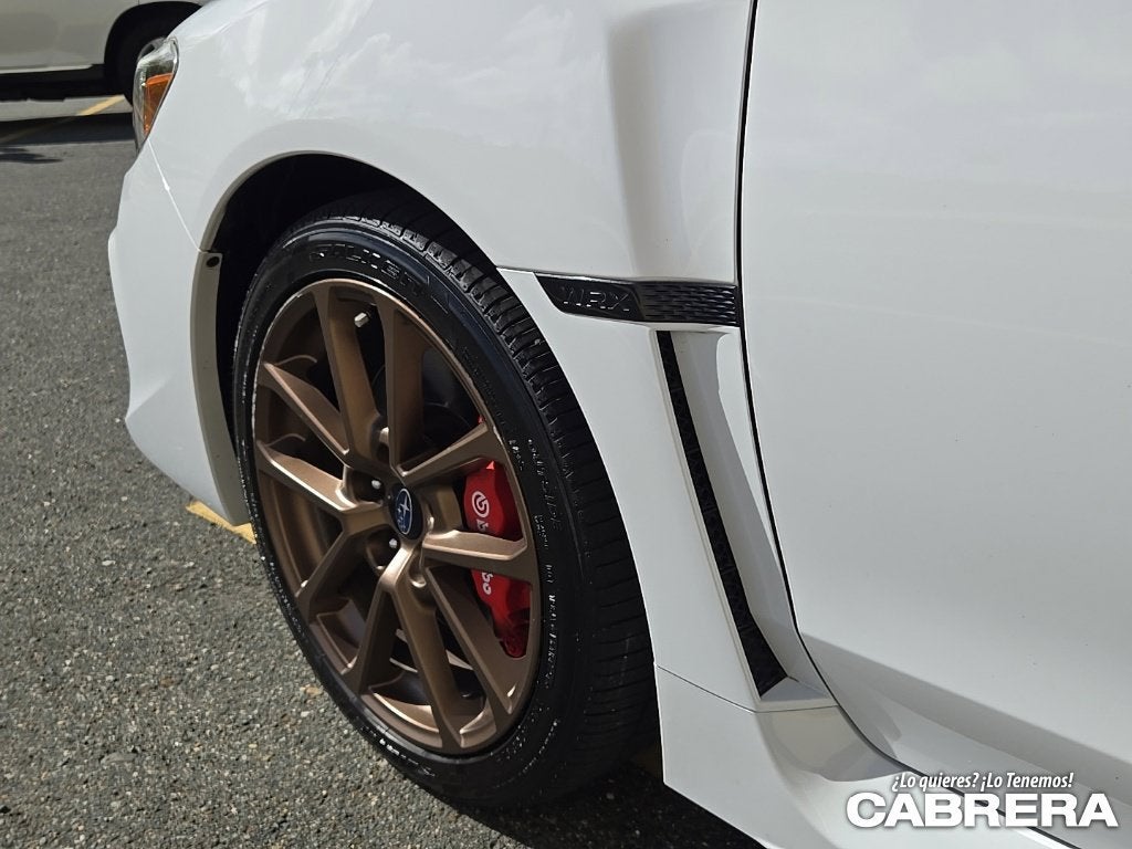 2020 Subaru WRX Premium Series.White