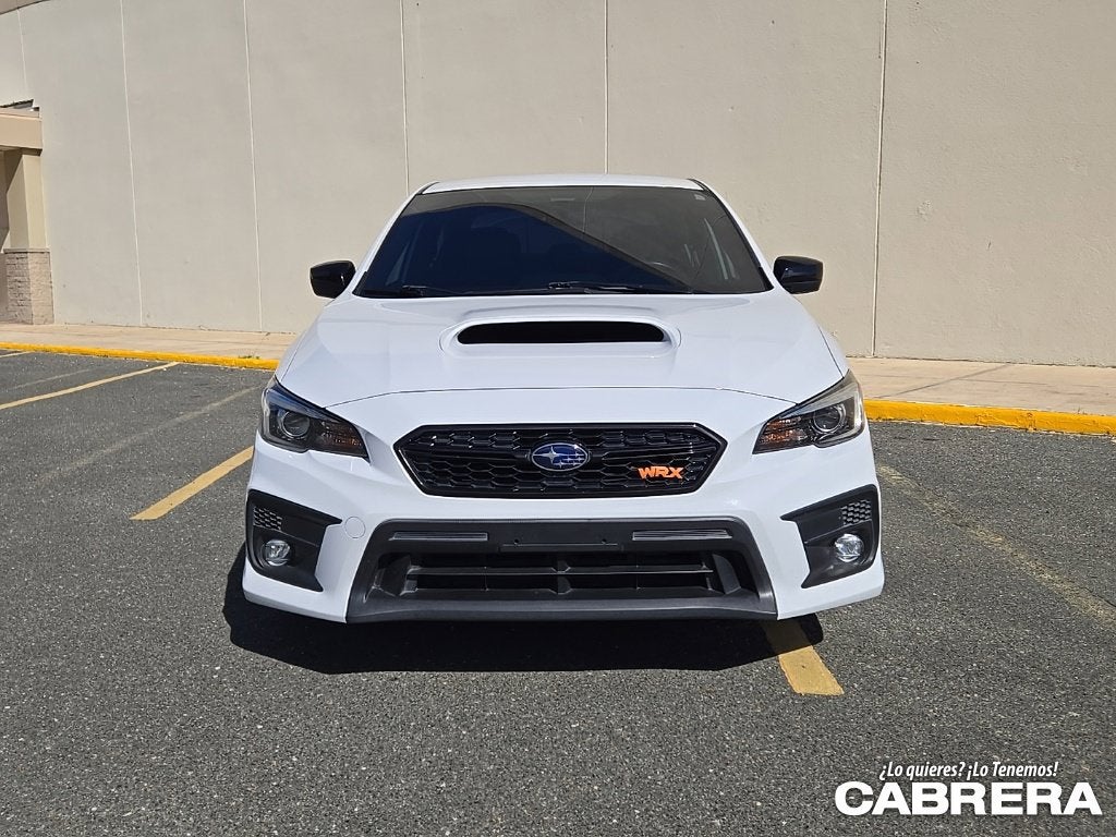 2020 Subaru WRX Premium Series.White