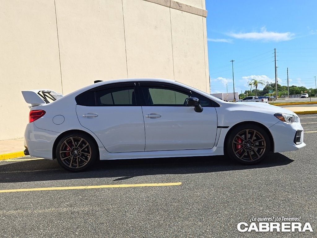 2020 Subaru WRX Premium Series.White