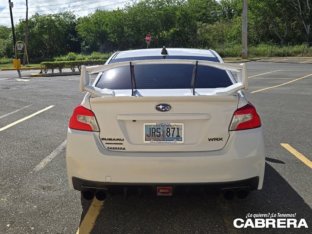2020 Subaru WRX Premium Series.White
