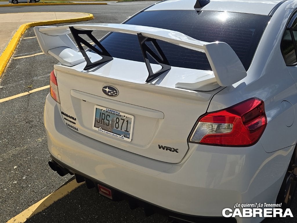 2020 Subaru WRX Premium Series.White
