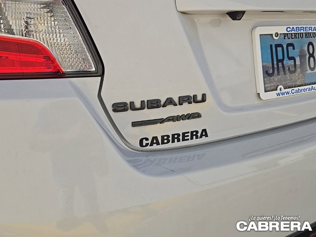 2020 Subaru WRX Premium Series.White