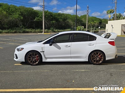 2020 Subaru WRX Premium Series.White
